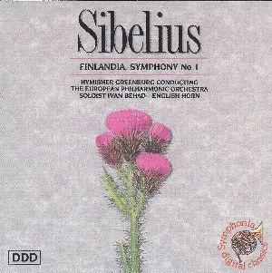 Pochette de Finlandia / Symphony no. 1 de Jean Sibelius