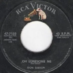 Pochette de Oh Lonesome Me de Don Gibson
