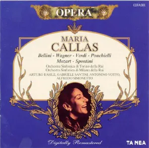 Pochette Maria Callas: Bellini-Wagner-Verdi-Ponchielli-Mozart-Spontini