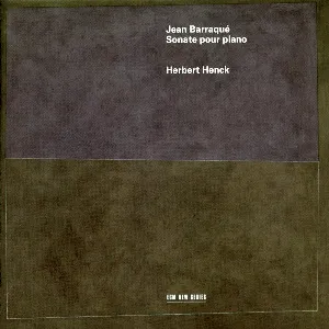 Pochette de Sonate pour piano de Herbert Henck