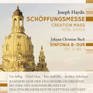 Pochette de Schöpfungsmesse / Sinfonia in B major de Johann Christian Bach - Joseph Haydn