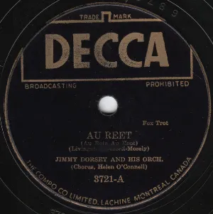 Pochette de Au Reet / Man, That's Groovy de Jimmy Dorsey and His Orchestra