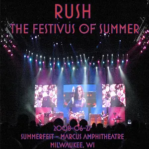 Pochette 2008‐06‐27: The Festivus of Summer: Marcus Amphitheater, Milwaukee, WI, USA