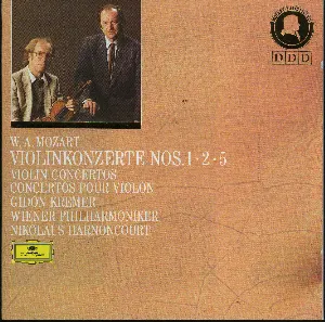 Pochette Violinkonzerte Nr. 1, 2, 5