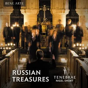 Pochette de Russian Treasures de Nigel Short - Tenebrae