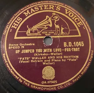 Pochette de Up Jumped You With Love / Romance a La Mode de Fats Waller and His Rhythm