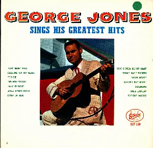 Pochette George Jones Sings His Greatest Hits