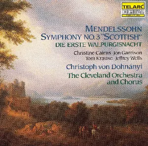 Pochette Symphony No. 3 'Scottish' / Die Erste Walpurgisnacht