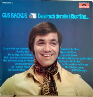 Pochette de Da sprach der alte Häuptling... de Gus Backus