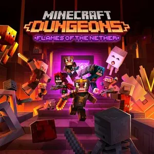 Pochette de Minecraft Dungeons: Flames of the Nether (Original Game Soundtrack) de Eugnosis
