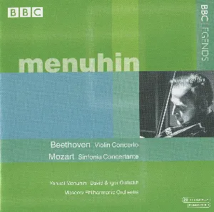 Pochette Beethoven: Violin Concerto / Mozart: Sinfonia Concertante
