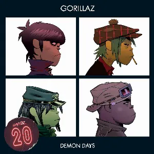 Pochette Demon Days (Gorillaz 20 mix)
