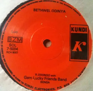 Pochette de C. Okello Jaraye / Bethwel Odinya de Gem Lucky Friends - Richard Odongo Manila