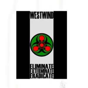 Pochette de Eliminate! Exterminate! Eradicate! de Westwind