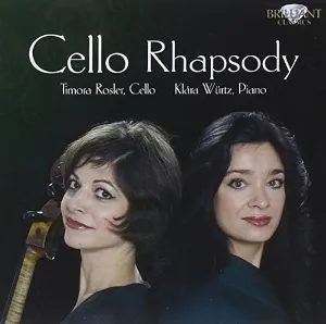 Pochette de Cello Rhapsody de Klára Würtz
