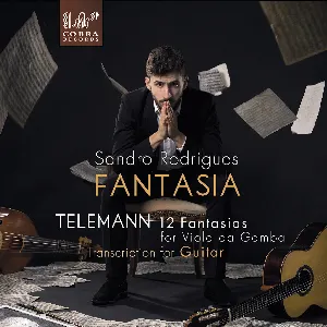 Pochette 12 Fantasias for Viola da Gamba, Transcription for Guitar