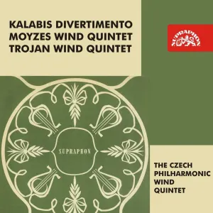 Pochette de Kalabis: Divertimento / Moyzes: Wind Quintet / Trojan: Wind Quintet de Viktor Kalabis