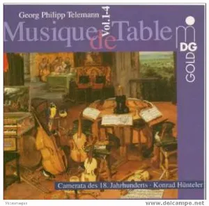 Pochette Musique de table, Vol. 1–4