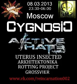 Pochette de 2013-03-08: Moscow, Russia de aktivehate