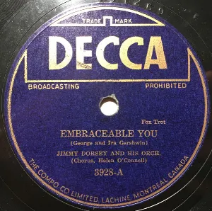 Pochette de Embraceable You / Fingerbustin' de Jimmy Dorsey and His Orchestra