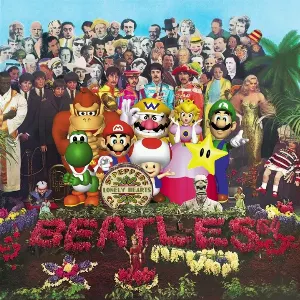 Pochette Sgt. Pepper’s Lonely Hearts Club Band but with the Mario 64 Soundfont