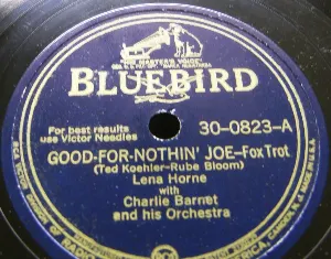 Pochette de Good‐For‐Nothin’ Joe / Haunted Town de Lena Horne - Charlie Barnet and His Orchestra