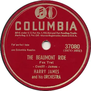 Pochette de The Beaumont Ride / Why Does It Get So Late So Early de Harry James and His Orchestra