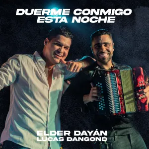 Pochette de Duerme conmigo esta noche de Elder Dayán Díaz