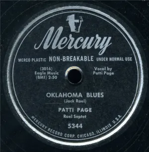 Pochette Oklahoma Blues / With My Eyes Wide Open I’m Dreaming