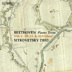 Pochette de Piano Trios, vol. 3: op. 1/1 & 70/1 “Ghost” de Ludwig van Beethoven