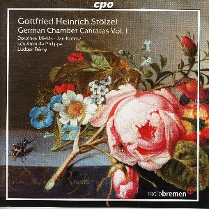 Pochette de German Chamber Cantatas, Vol. 1 de Jan Kobow - Gottfried Heinrich Stölzel - Ludger Rémy - Les Amis de Philippe - Dorothee Mields