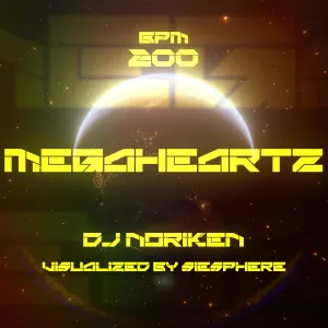 Pochette de MEGAHEARTZ de DJ Noriken