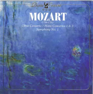 Pochette de Oboe Concerto / Horn Concertos 1 & 3 / Symphony No. 1 de Wolfgang Amadeus Mozart