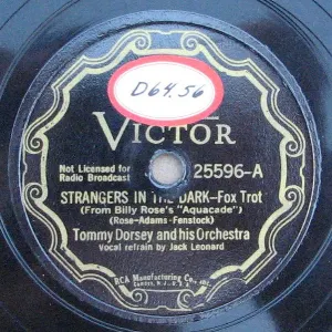 Pochette de Strangers in the Dark / Happy Birthday to Love de Tommy Dorsey and His Orchestra