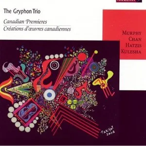 Pochette de Canadian Premieres de Gryphon Trio
