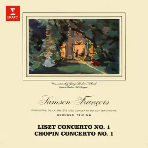 Pochette de Liszt: Concerto no. 1 / Chopin: Concerto no. 1 de Fryderyk Chopin - Franz Liszt - Orchestre de la Société des Concerts du Conservatoire - Samson François