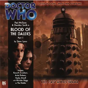 Pochette de Doctor Who: Blood of the Daleks, Part 1 de Nicholas Briggs - Sheridan Smith - Steve Lyons - Paul McGann