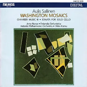 Pochette Washington Mosaics (Chamber Music III • Sonata For Solo Cello)