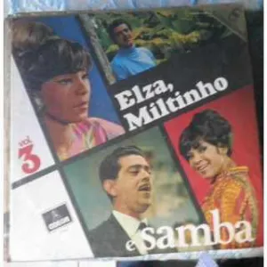 Pochette Elza, Miltinho e samba, vol. 3