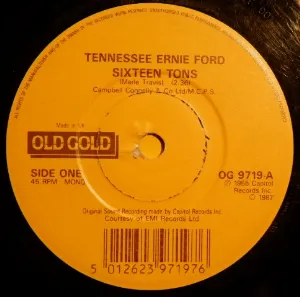 Pochette de Sixteen Tons de Tennessee Ernie Ford