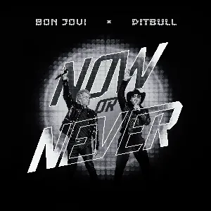 Pochette de Now or Never de Bon Jovi - Pitbull