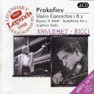 Pochette Violin Concertos 1 & 2 / Romeo & Juliet / Symphony no. 5 / Scythian Suite