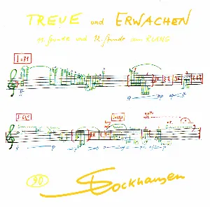 Pochette de TREUE und ERWACHEN: 11. Stunde und 12. Stunde aus KLANG de Karlheinz Stockhausen