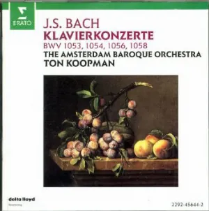 Pochette Harpsichord Concertos BWV 1053, 1054, 1056, 1058