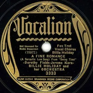 Pochette de A Fine Romance / I Can't Pretend de Billie Holiday