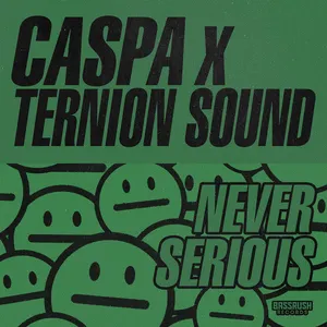 Pochette de Never Serious de Caspa