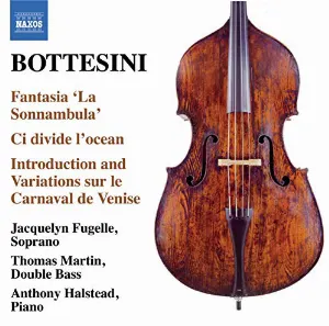 Pochette de Fantasias and Other Works de Giovanni Bottesini