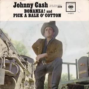 Pochette de Bonanza! / Pick a Bale o’ Cotton de Johnny Cash