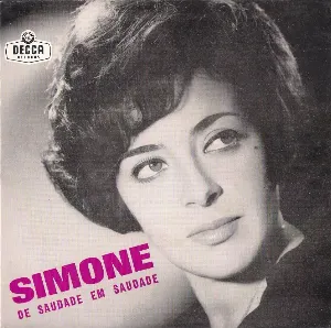Pochette de De saudade em saudade de Simone de Oliveira