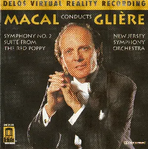 Pochette de Symphony no. 2 / Suite from "The Red Poppy" de Zdeněk Mácal - Reinhold Glière
